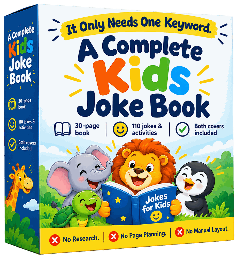 GiggleDeck — a complete kids joke book